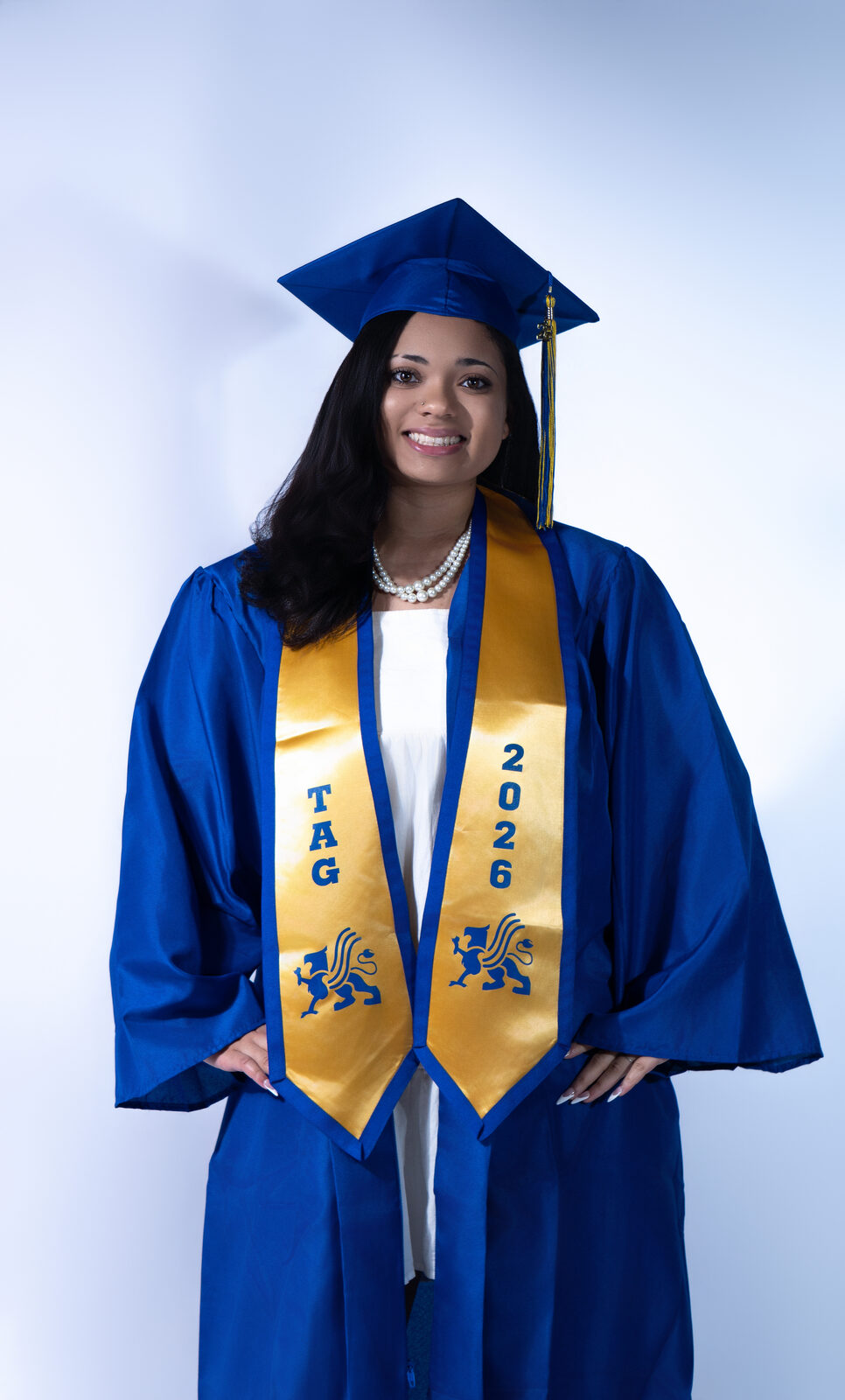 University of Houston graduation portrait by Klout Creative
