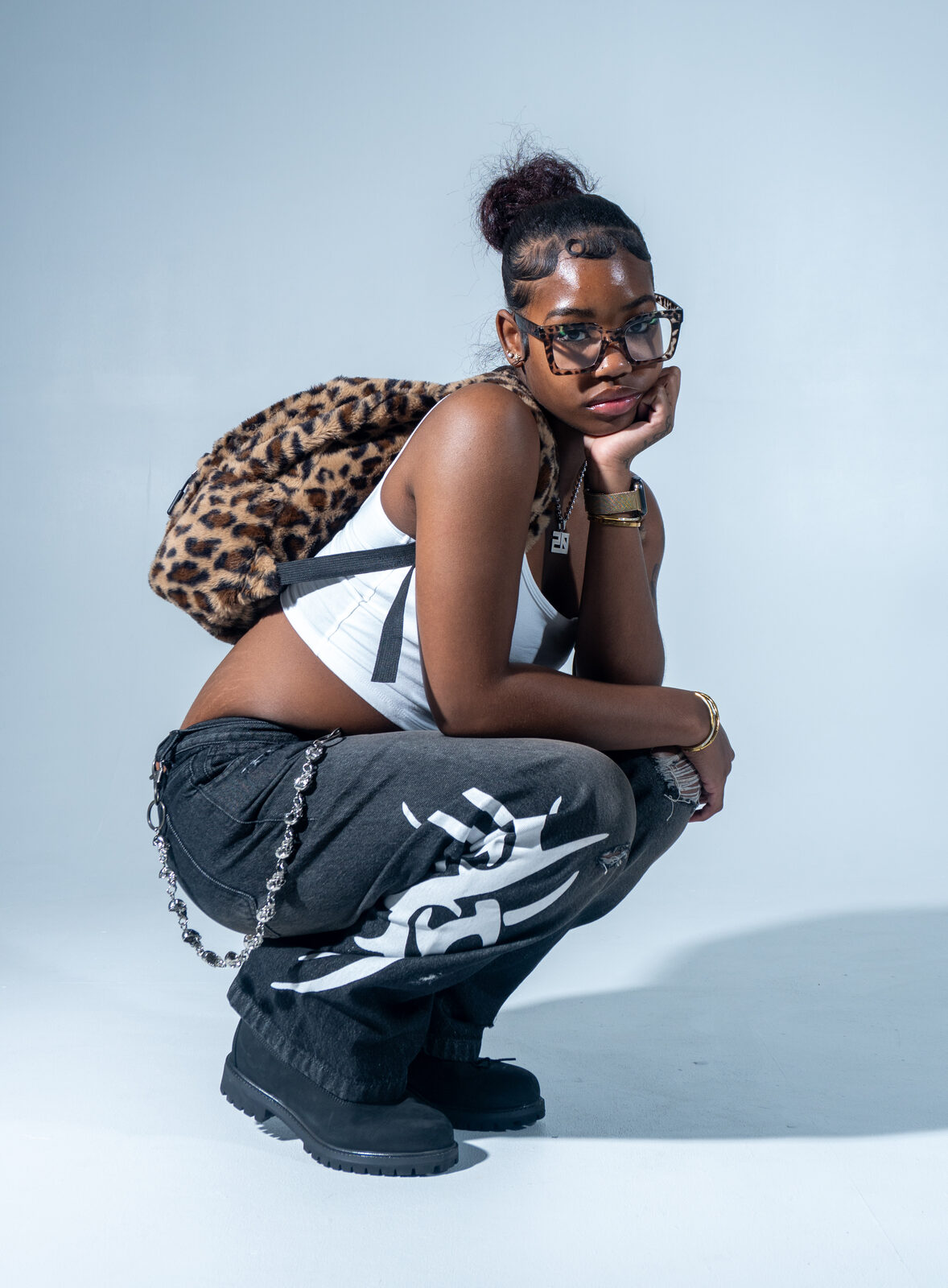 Leopard Print — headshot and portrait photography by Klout Creative